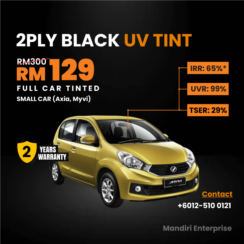 2ply UV Tint