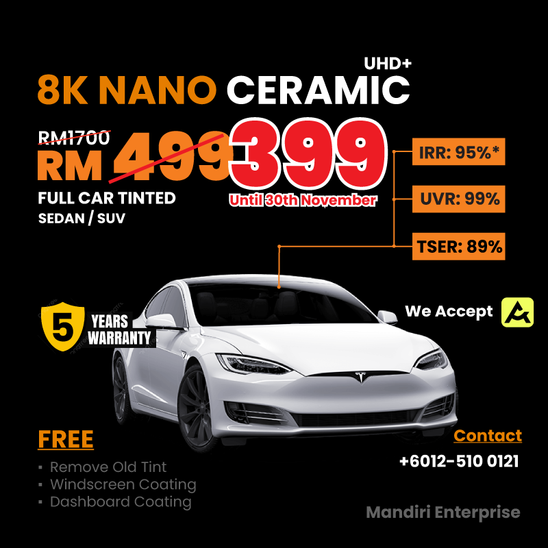 Tinted Kereta